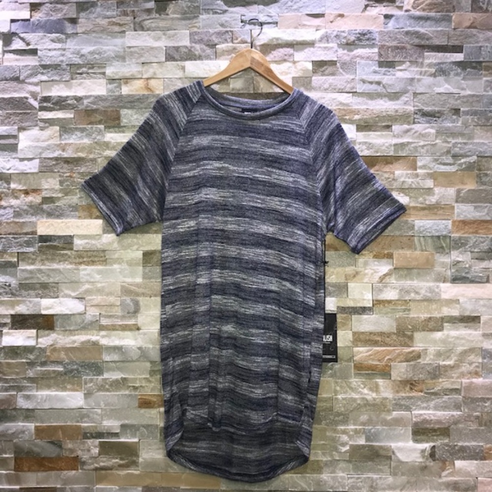Publish Brand Koner Stripe Tee Navy/Grey M,L